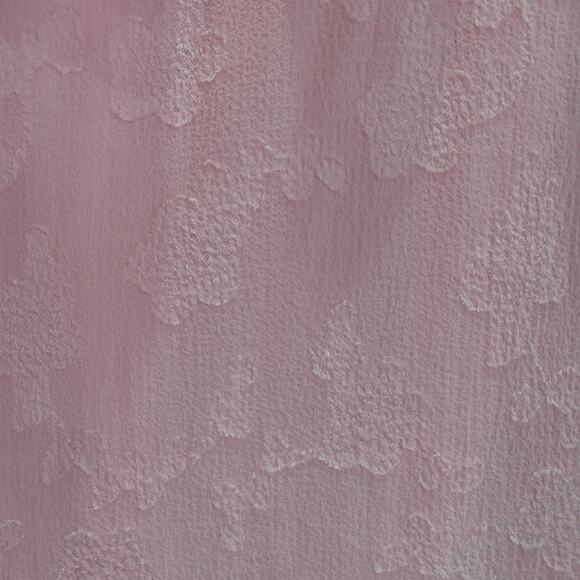 NWT Wild Fable Blush Pink Ruffle Embossed Floral Midi Dress Plus Size 2x Fairy - Picture 5 of 16